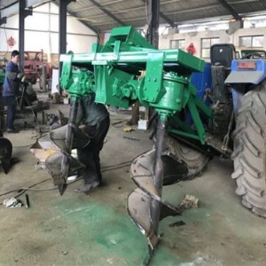 雙鉆頭挖坑機（中小型）